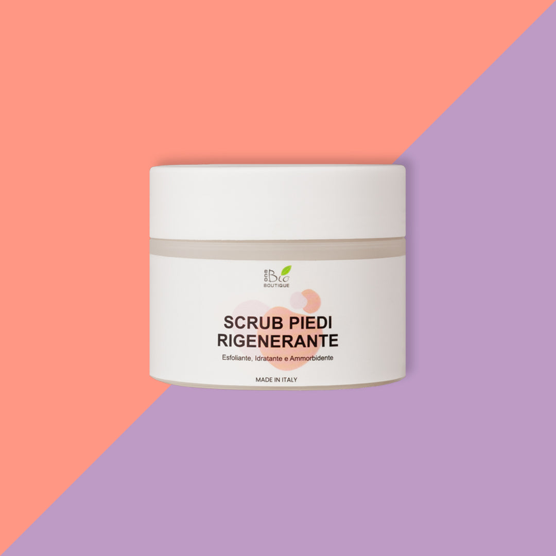 Scrub Piedi Rigenerante - Esfoliante, Idratante, Ammorbidente | Eco Bio Boutique