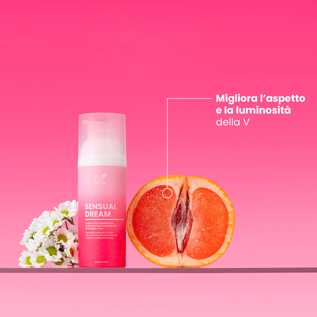 Sensual Dream - Crema Intima Deodorante con feromoni | Eco Bio Boutique