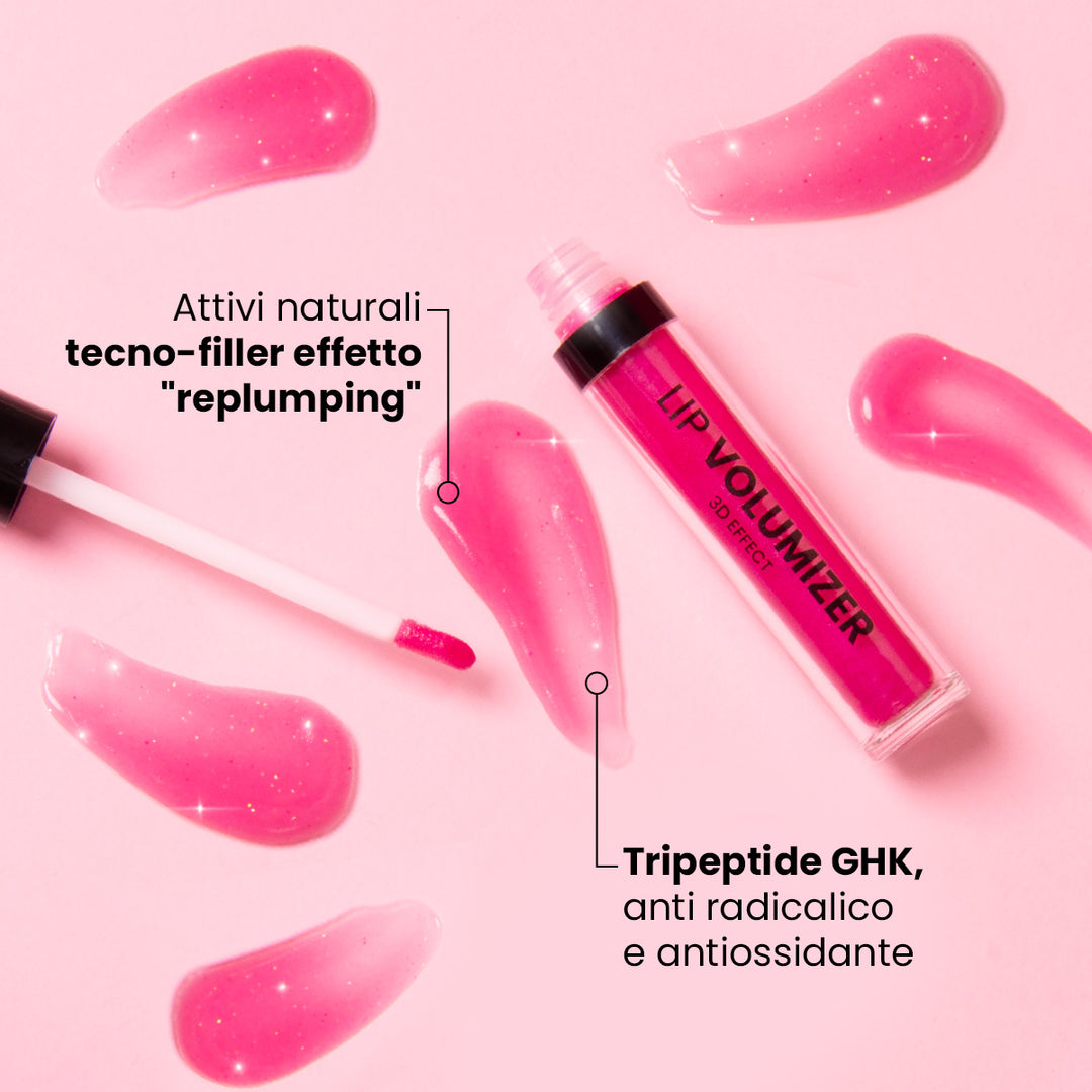 Lip Volumizer - 3D Effect - Rimpolpante, Idratante, Antiossidante | Eco Bio Boutique