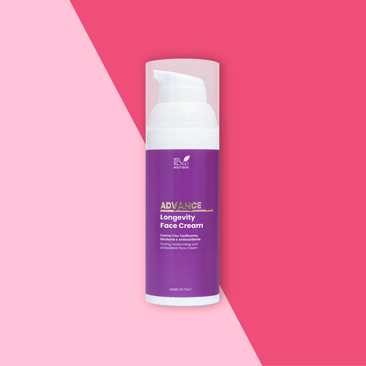 Longevity Face Cream - Tonificante, Idratante, Antiossidante | Eco Bio Boutique