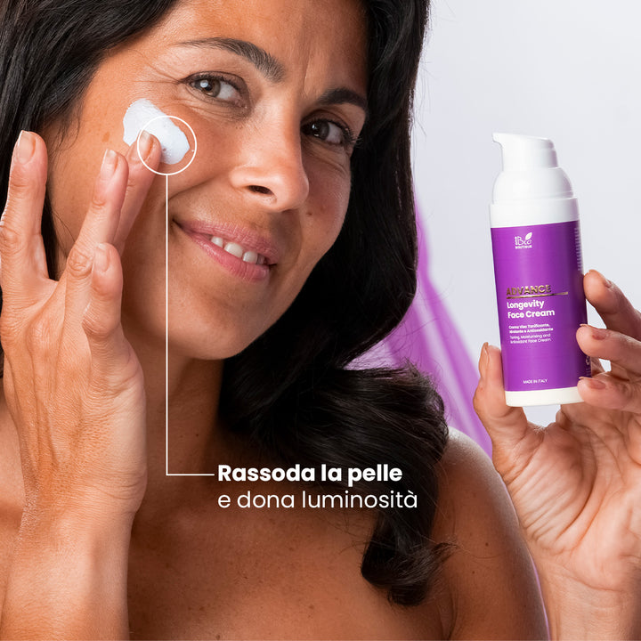 Longevity Face Cream - Tonificante, Idratante, Antiossidante | Eco Bio Boutique