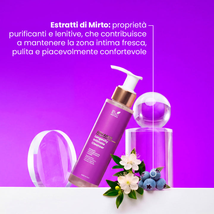 Longevity Intimate Cleanser - Rigenerante, Anti Infiammatorio, Antietà | Eco Bio Boutique