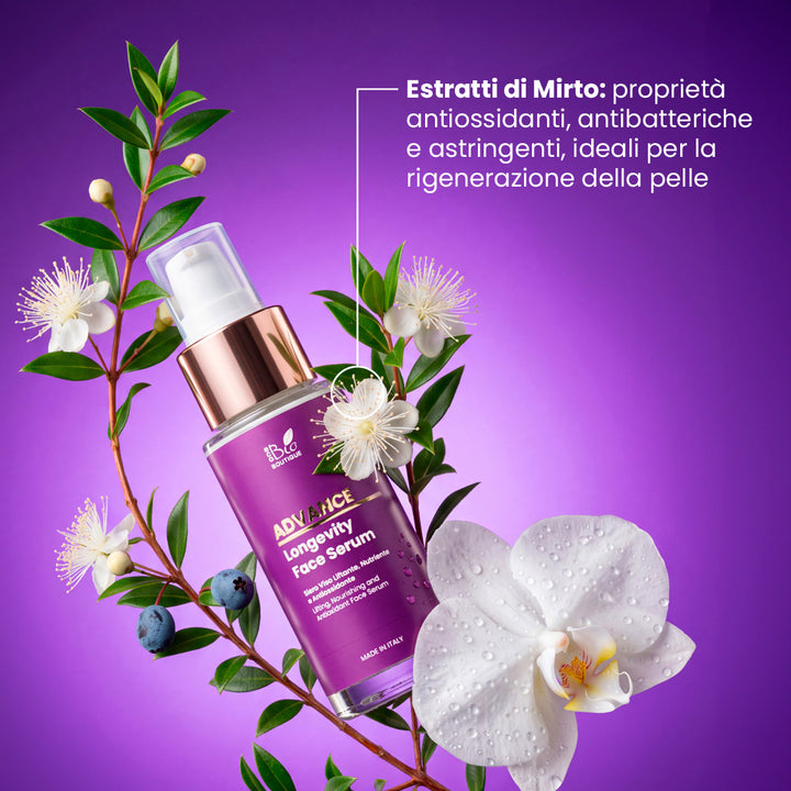 Longevity Face Serum - Liftante, Nutriente, Antiossidante | Eco Bio Boutique
