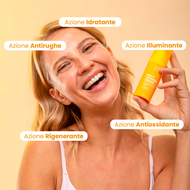 Multi Vitamin Cream - Antiossidante, Illuminante, Antietà | Eco Bio Boutique