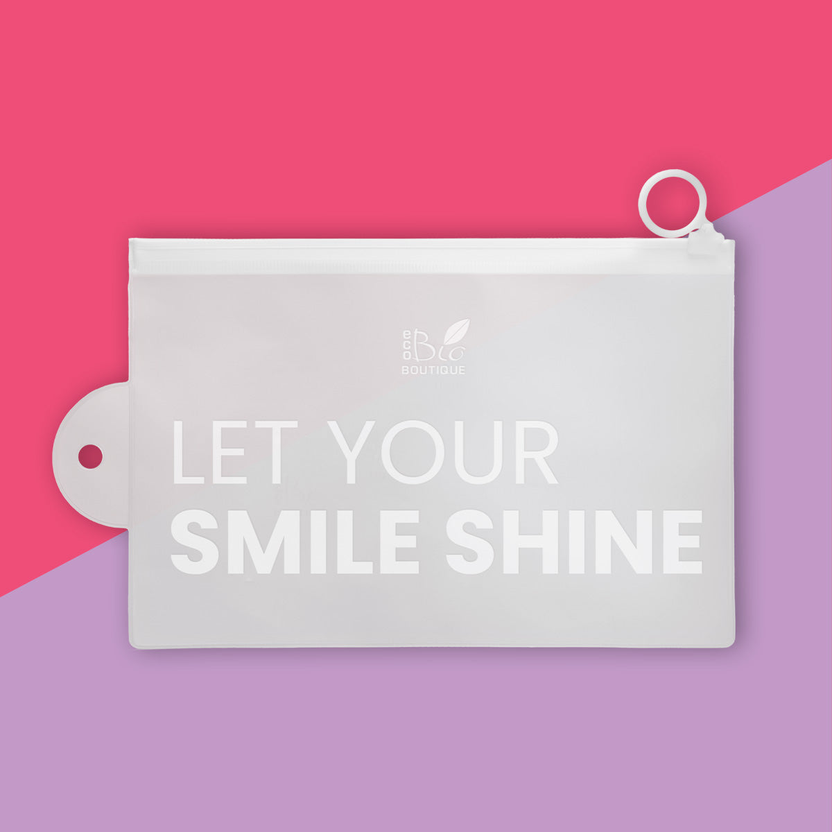 Smile Pochette - Let Your Smile Shine | Eco Bio Boutique