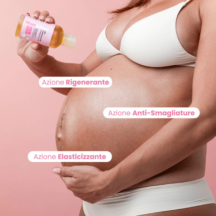 Olio Elasticizzante Mamma - Rigenerante, Protettivo, Antismagliature | Eco Bio Boutique