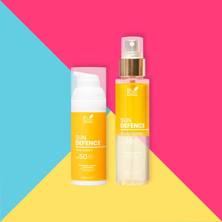 Sun Defence Bundle - Protezione solare viso e corpo | Eco Bio Boutique