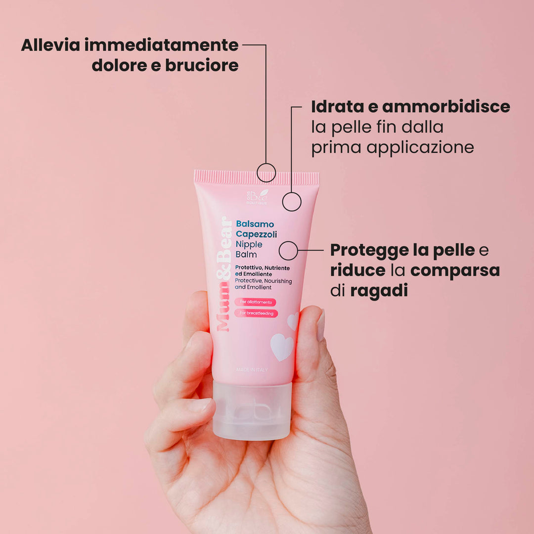 Balsamo Capezzoli Mamma - Protettivo, Nutriente, Emolliente | Eco Bio Boutique