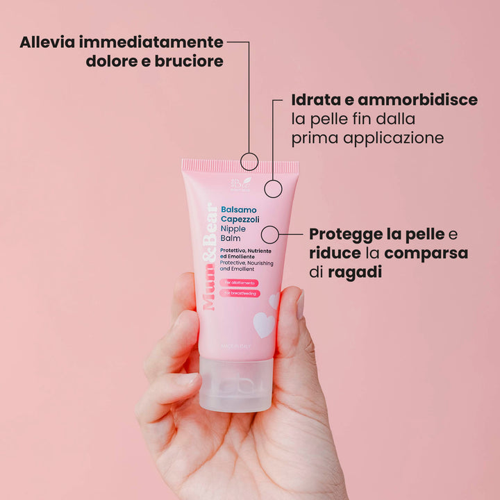 Balsamo Capezzoli Mamma - Protettivo, Nutriente, Emolliente | Eco Bio Boutique