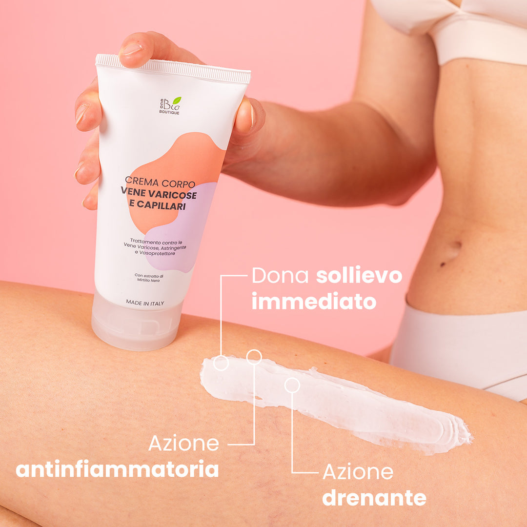 Crema Vene Varicose e Capillari | Eco Bio Boutique