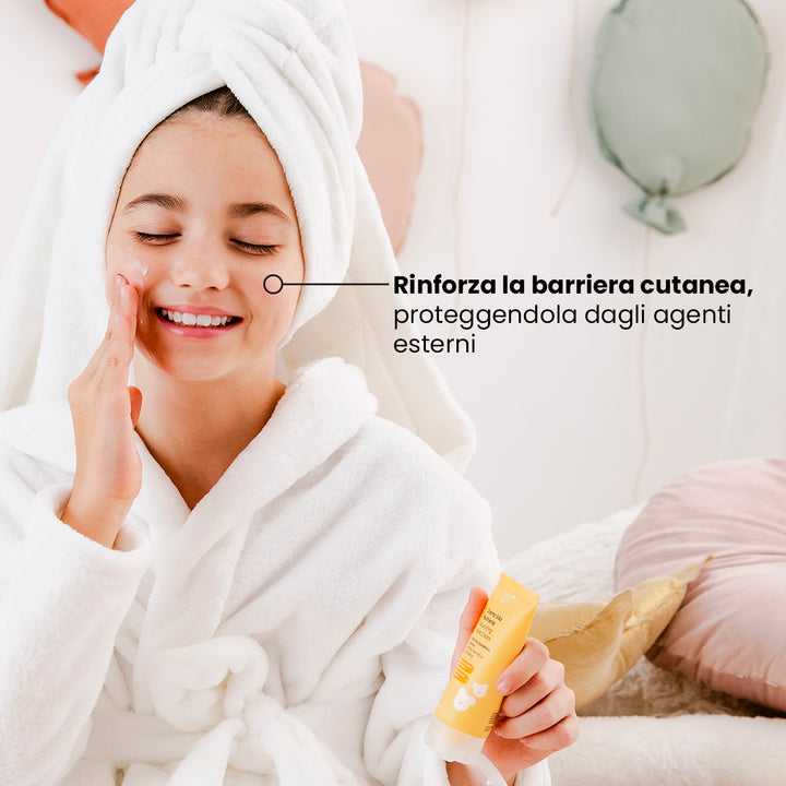 Crema Viso Nutriente Baby & Kids - Calmante, Riparatrice, Lenitiva | Eco Bio Boutique