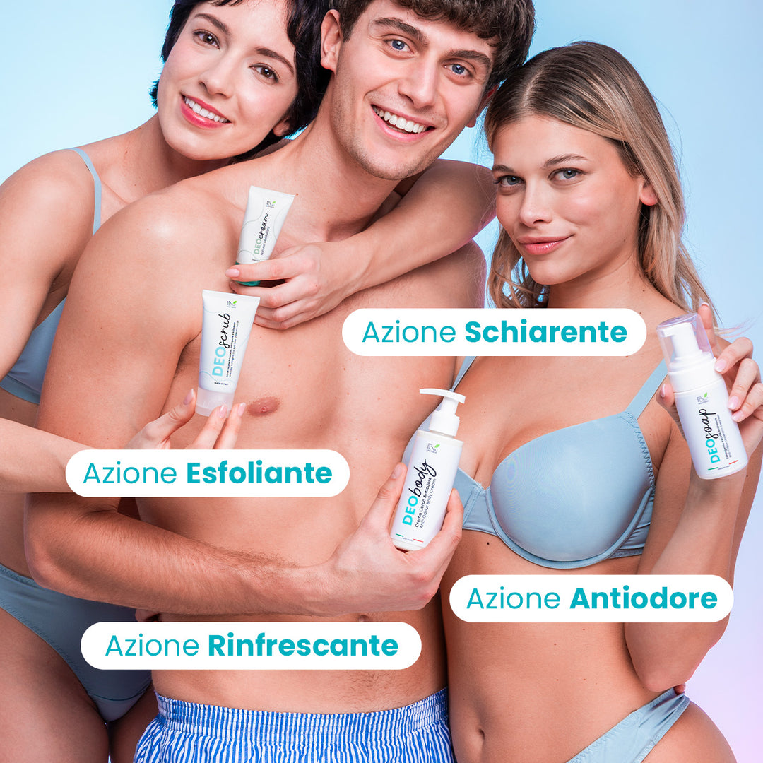 Deo Set Pro - Skincare antiodore per ascelle e corpo | Eco Bio Boutique