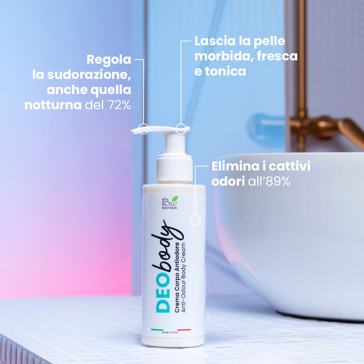 DeoBody - Crema Corpo Antiodore | Eco Bio Boutique