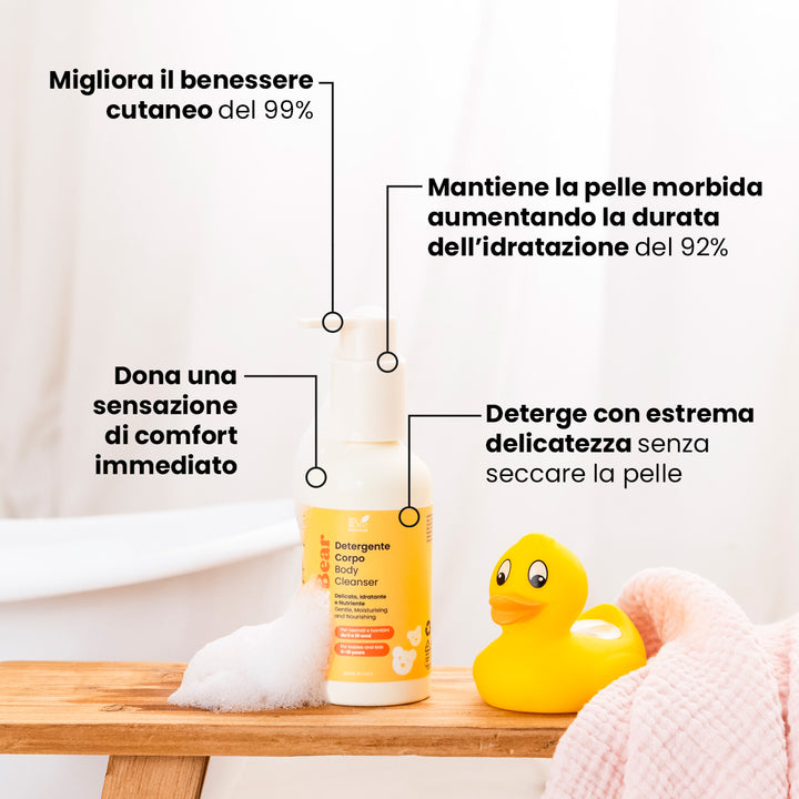 Detergente Corpo Baby & Kids - Delicato, Idratante, Nutriente | Eco Bio Boutique