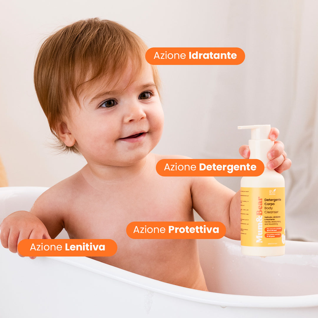 Detergente Corpo Baby & Kids - Delicato, Idratante, Nutriente | Eco Bio Boutique