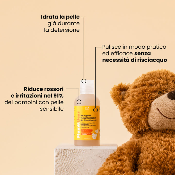 Detergente Senza Risciacquo Baby & Kids - Antinfiammatorio, Lenitivo, Rinfrescante | Eco Bio Boutique