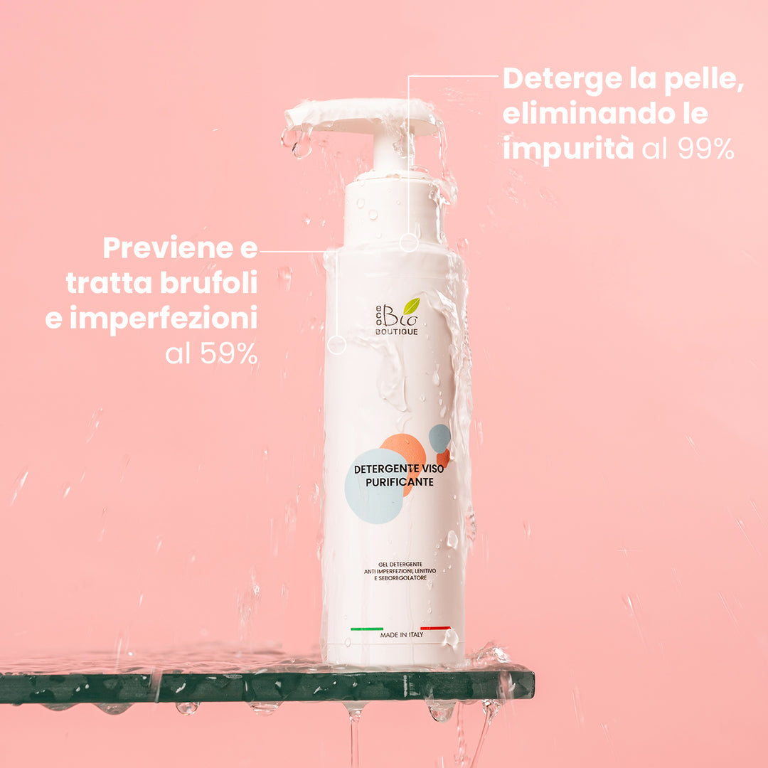 Detergente Viso Purificante - Anti imperfezioni, Lenitivo e Seboregolatore | Eco Bio Boutique Detergente Viso Purificante - Anti imperfezioni, Lenitivo e Seboregolatore | Eco Bio Boutique
