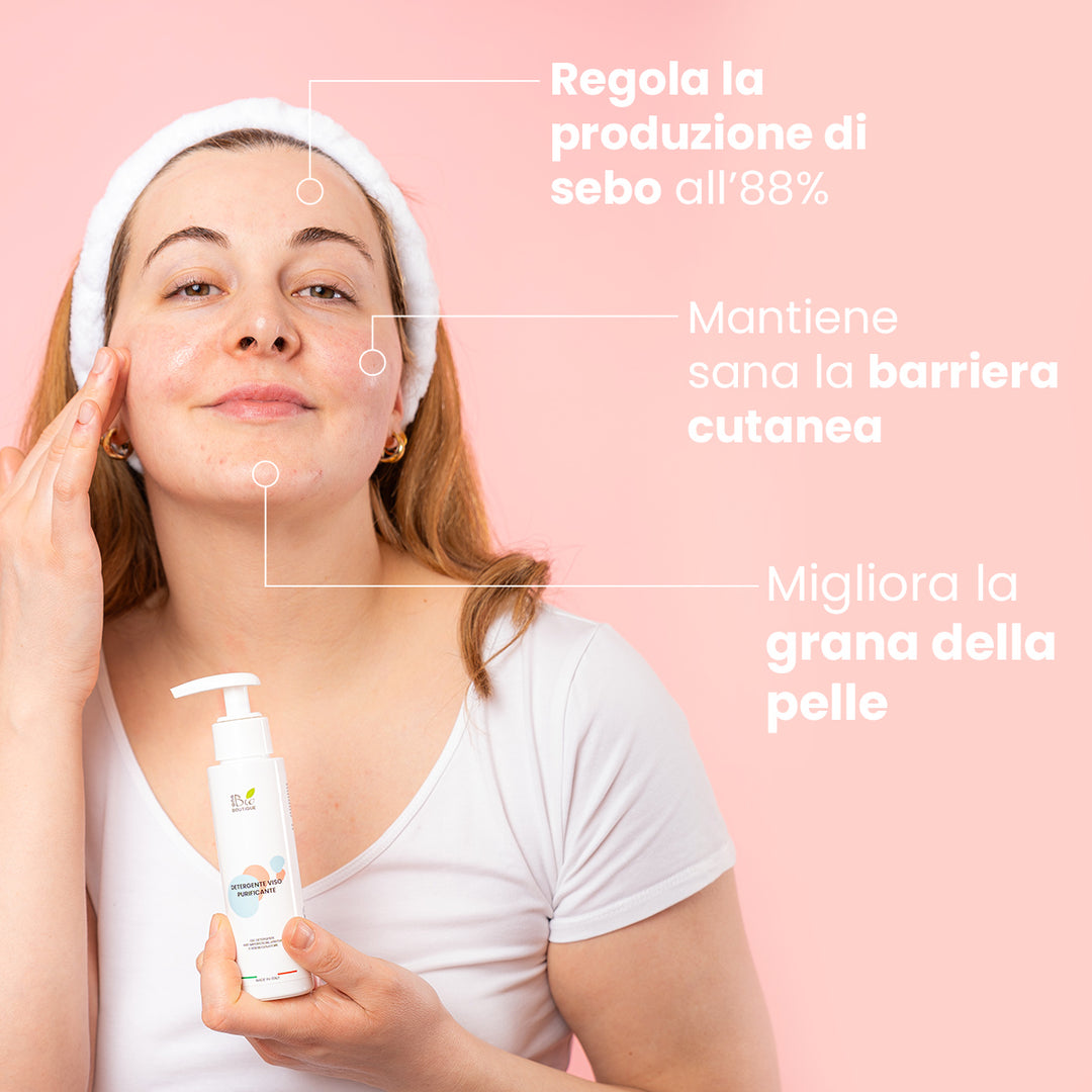Detergente Viso Purificante - Anti imperfezioni, Lenitivo e Seboregolatore | Eco Bio Boutique Detergente Viso Purificante - Anti imperfezioni, Lenitivo e Seboregolatore | Eco Bio Boutique