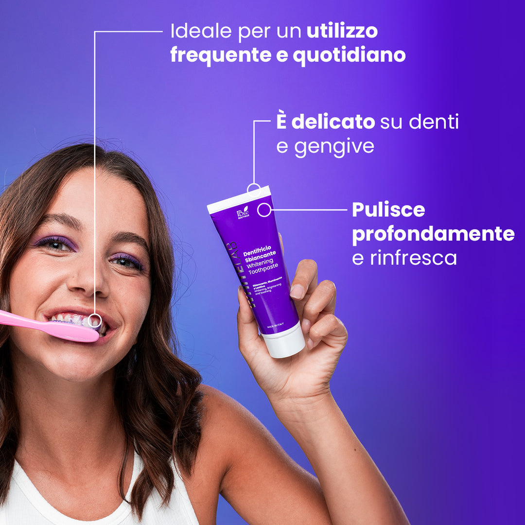 Dentifricio Sbiancante - White Lab Sbiancante, Illuminante e Lenitivo | Eco Bio Boutique