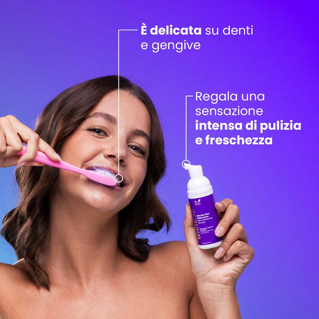 Mousse Ultra Sbiancante - White Lab Sbiancante, Lucidante e Protettiva | Eco Bio Boutique