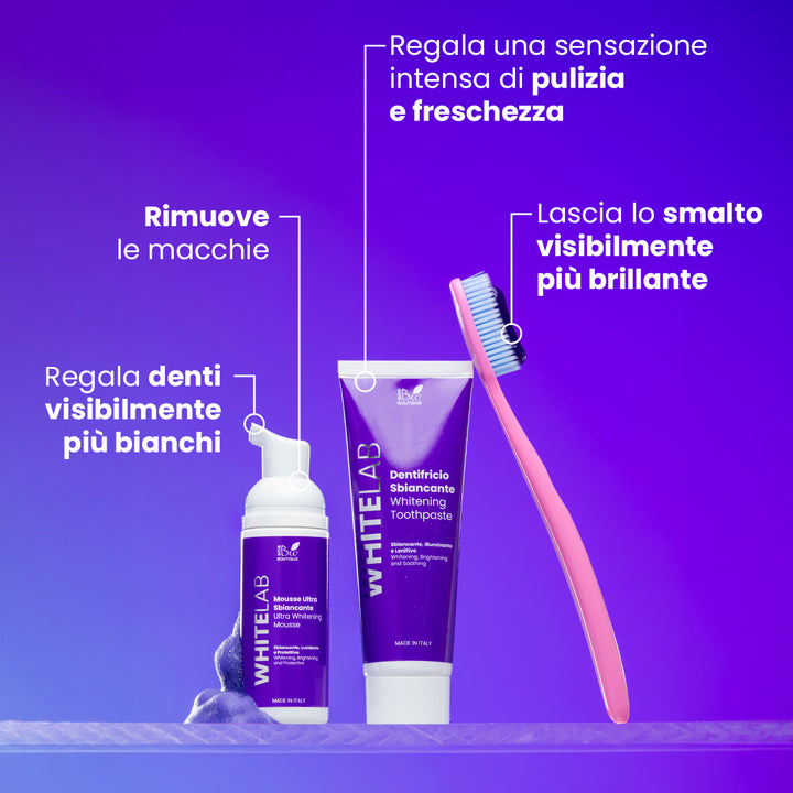 White Lab Set - Routine Sbiancamento Denti | Eco Bio Boutique