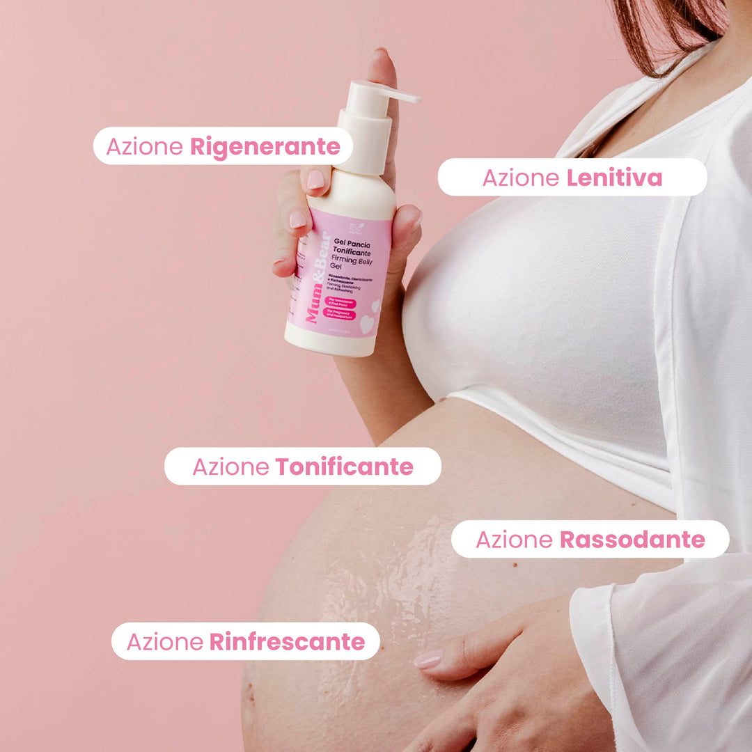 Gel Pancia Tonificante Mamma - Rassodante, Elasticizzante, Rinfrescante | Eco Bio Boutique