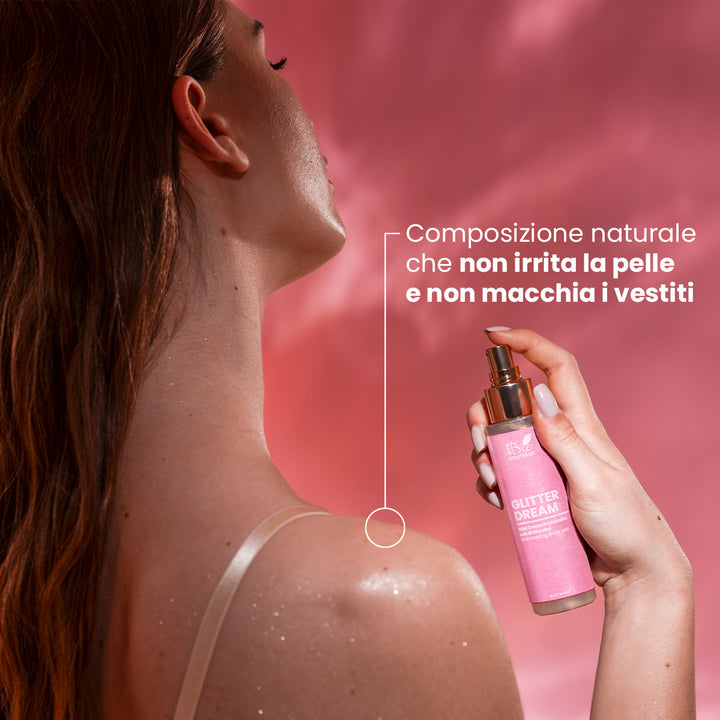Glitter Dream - Mist Corpo Profumata con Brillantini | Eco Bio Boutique