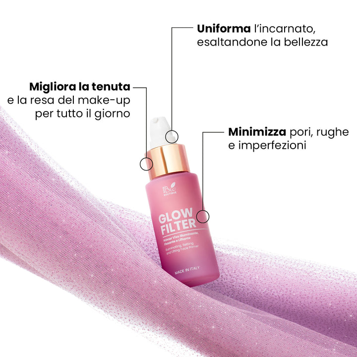 Glow Filter - Primer Illuminante, Fissante, Liftante | Eco Bio Boutique