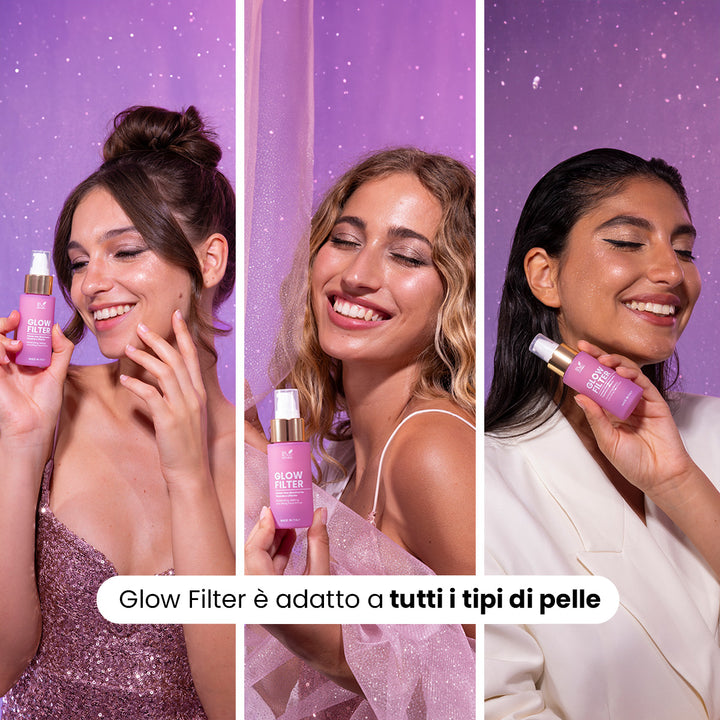 Glow Filter - Primer Illuminante, Fissante, Liftante | Eco Bio Boutique