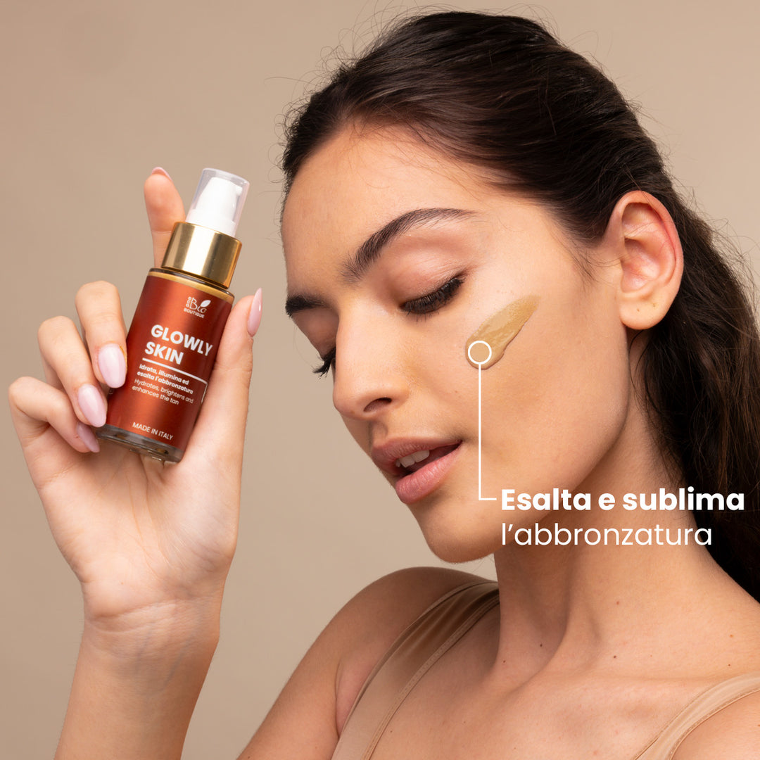 Glowly Skin - Idrata, illumina ed Esalta l'Abbronzatura | Eco Bio Boutique