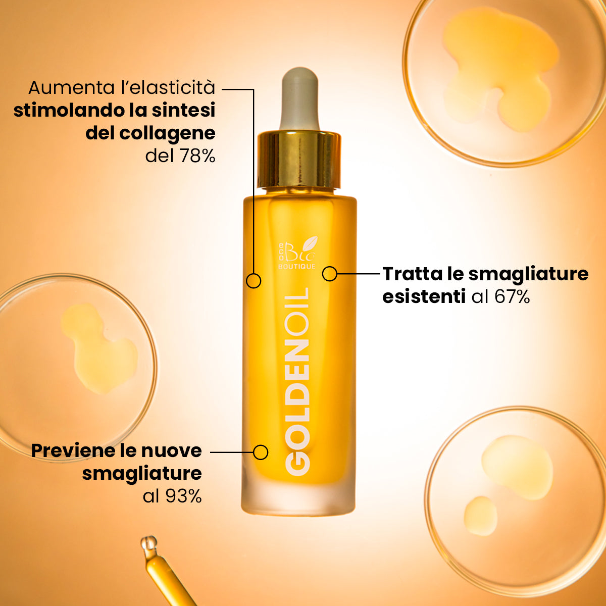 Goldenoil - Booster Anti Smagliature | Eco Bio Boutique