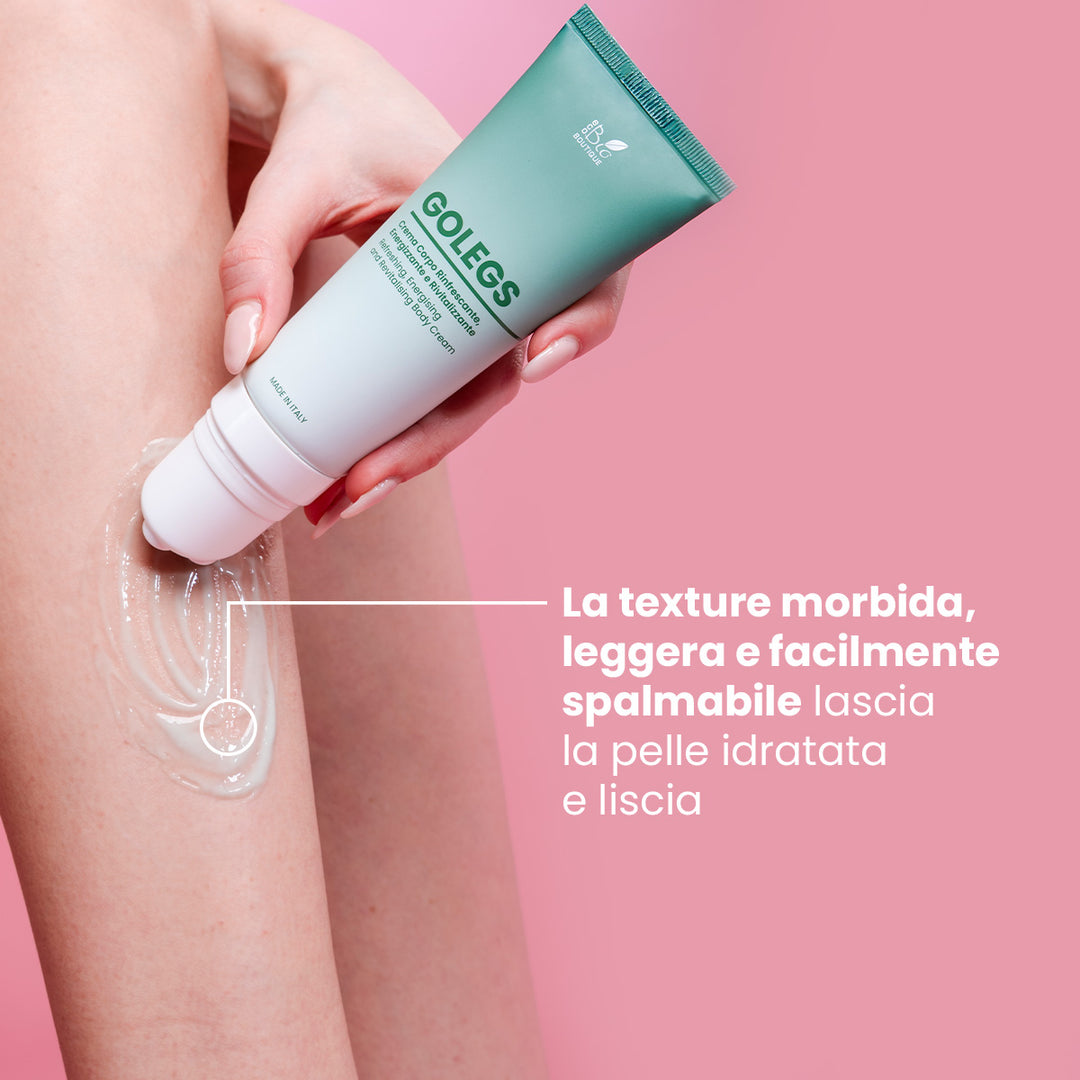 GoLegs - Crema Corpo Defaticante Rivitalizzante | Eco Bio Boutique
