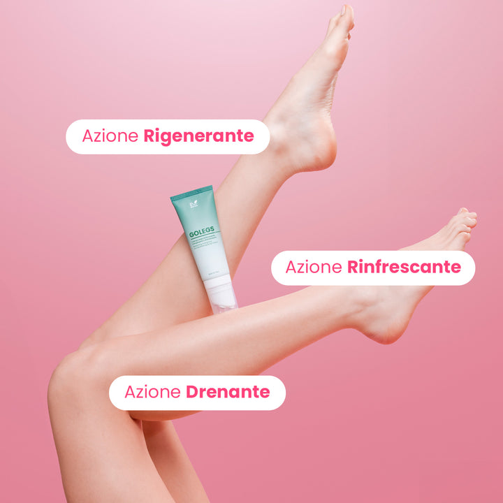 GoLegs - Crema Corpo Defaticante Rivitalizzante | Eco Bio Boutique