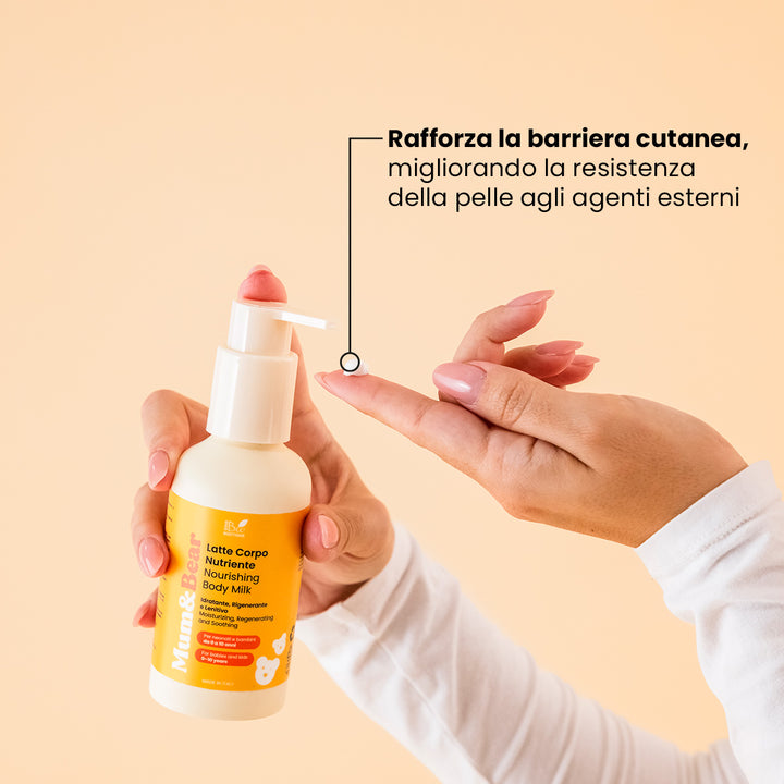 Latte Corpo Nutriente Baby & Kids - Idratante, Rigenerante, Lenitivo | Eco Bio Boutique