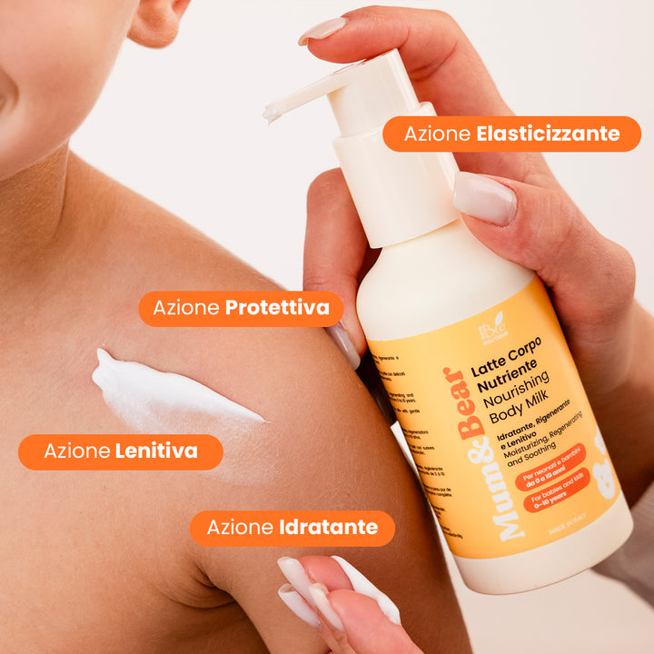 Latte Corpo Nutriente Baby & Kids - Idratante, Rigenerante, Lenitivo | Eco Bio Boutique