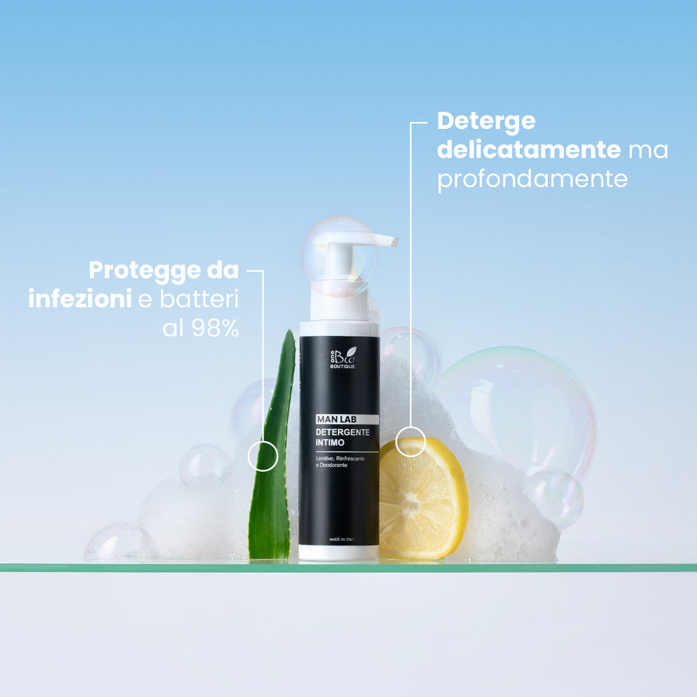 Detergente Intimo Uomo - Lenitivo, Rinfrescante, Deodorante | Eco Bio Boutique