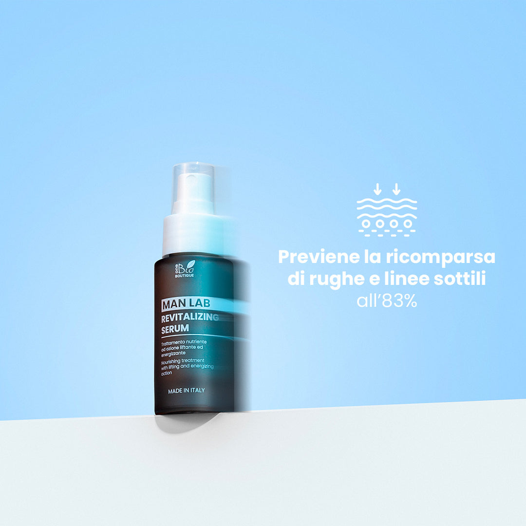 Siero Viso Uomo - Nutriente, Liftante, Energizzante | Eco Bio Boutique