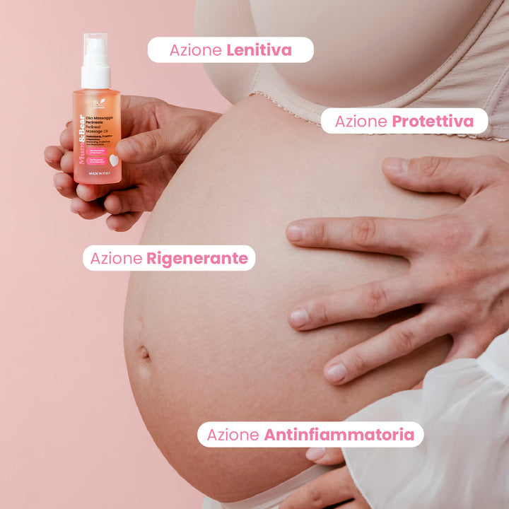 Olio Massaggio Perineale Mamma - Elasticizzante, Protettivo, Riparatore | Eco Bio Boutique