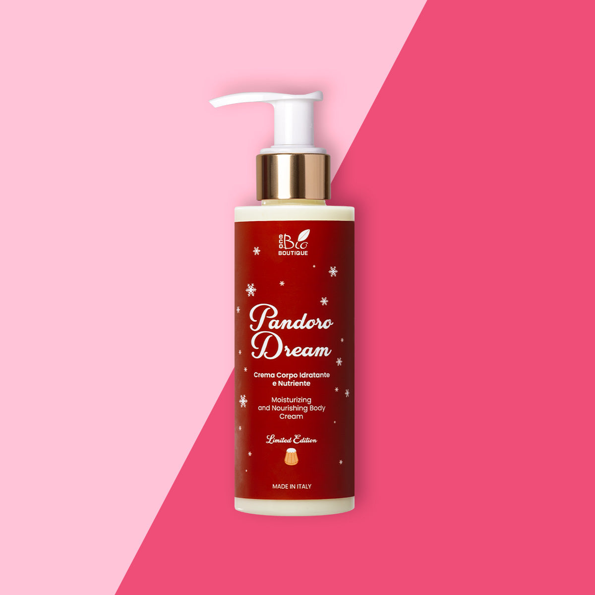 Pandoro Dream - Crema Corpo dalla fragranza dolce e irresistibile al Pandoro | Eco Bio Boutique