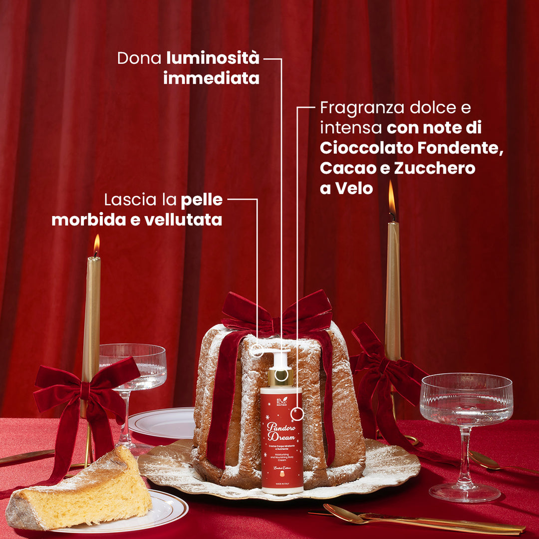 Pandoro Dream - Crema Corpo dalla fragranza dolce e irresistibile al Pandoro | Eco Bio Boutique