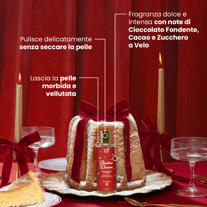 Pandoro Dream - Gel Doccia dalla fragranza dolce e irresistibile al Pandoro | Eco Bio Boutique