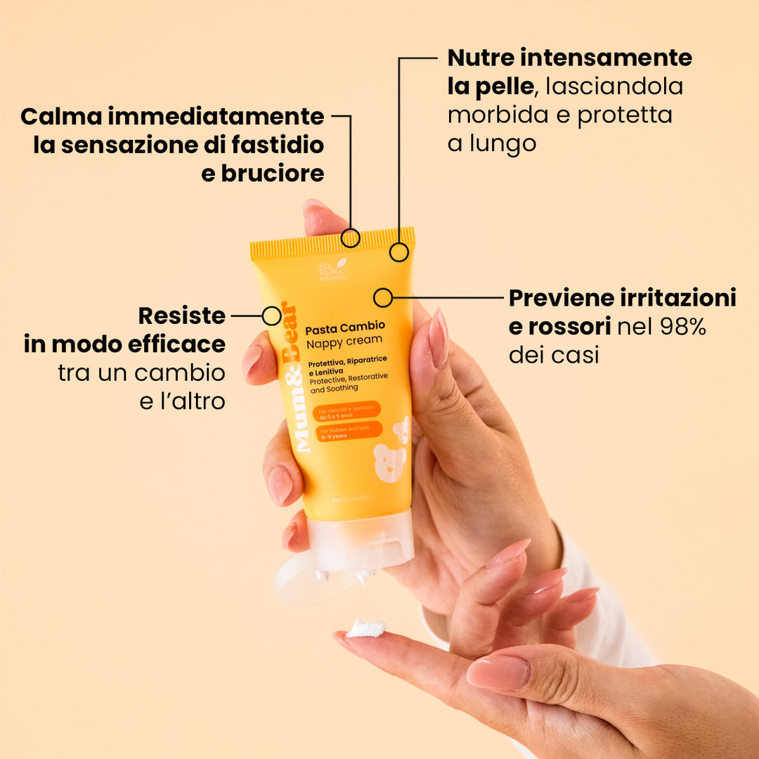 Pasta Cambio Baby & Kids - Protettiva, Riparatrice, Lenitiva | Eco Bio Boutique
