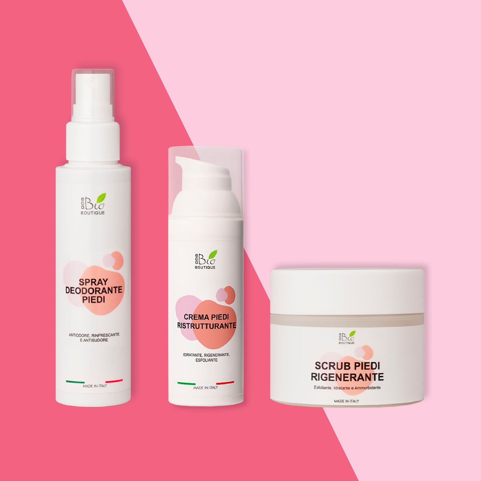 Piedi Perfetti Pro Kit - Per piedi morbidi, curati e profumati | Eco Bio Boutique