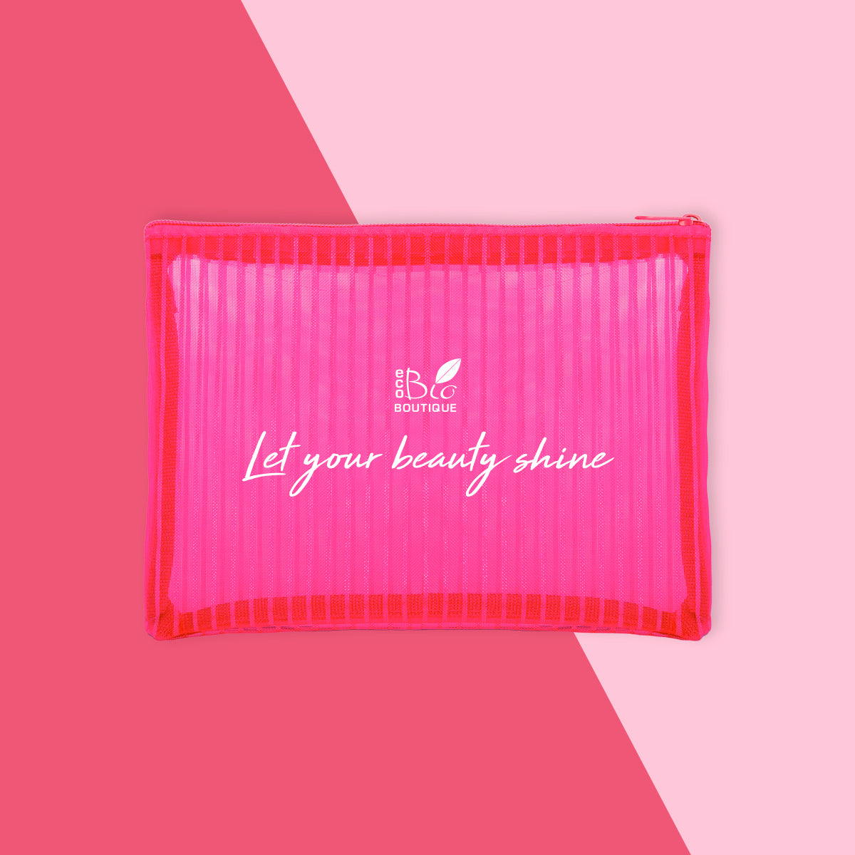 Beauty Pouch - Let Your Beauty Shine | Eco Bio Boutique