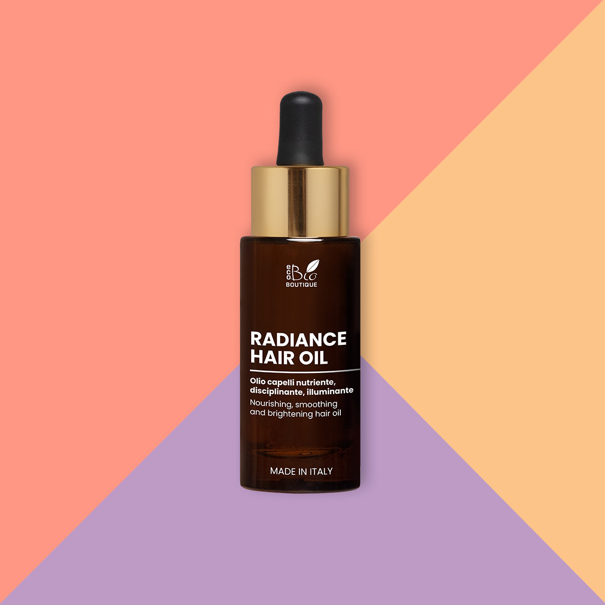 Radiance Hair Oil - Olio capelli Nutriente, Disciplinante, Illuminante | Eco Bio Boutique