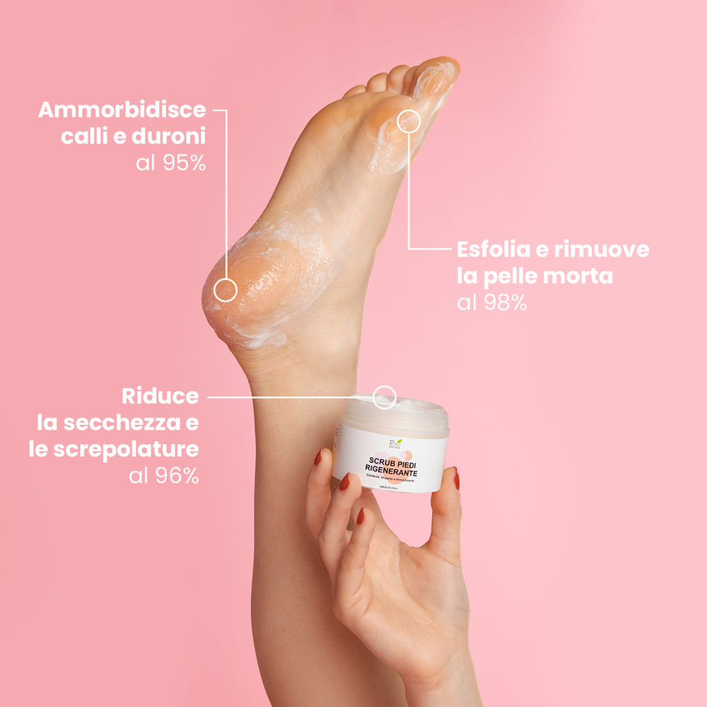 Scrub Piedi Rigenerante - Esfoliante, Idratante, Ammorbidente | Eco Bio Boutique