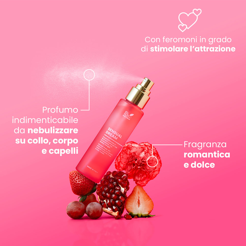 Sensual Dream - Acqua profumata ai feromoni e sensuali note dolci | Eco Bio Boutique