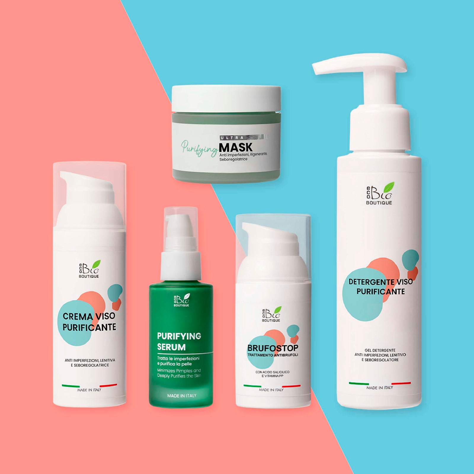 Set Anti Brufoli e Imperfezioni Pro | Eco Bio Boutique
