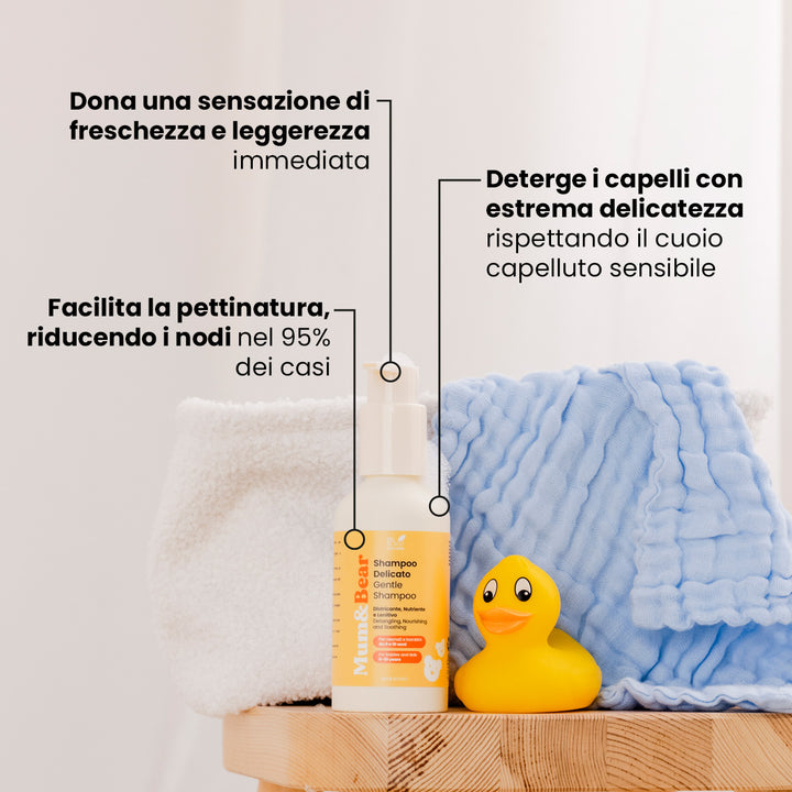 Shampoo Delicato Baby & Kids - Districante, Nutriente, Lenitivo | Eco Bio Boutique