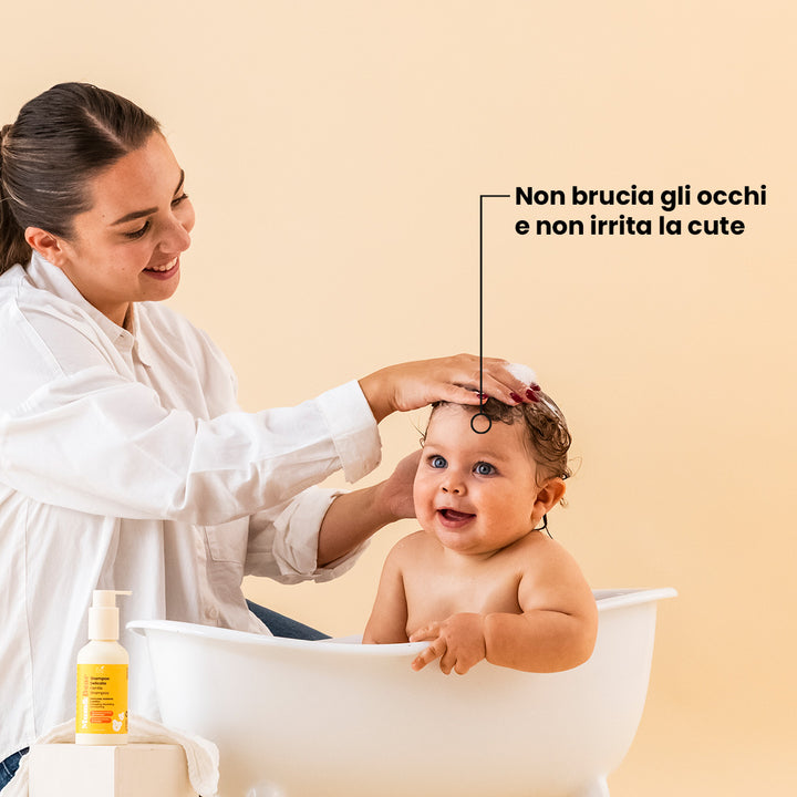 Shampoo Delicato Baby & Kids - Districante, Nutriente, Lenitivo | Eco Bio Boutique